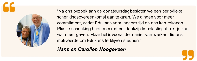 Quote Hans en Carolien Hoogeveen