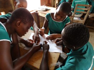 meisjes in de klas ghana