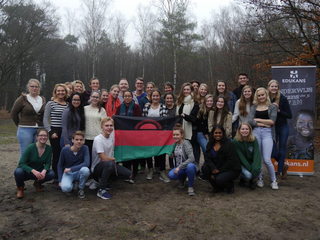 Going Global Malawi 2017, groepsfoto groep 1