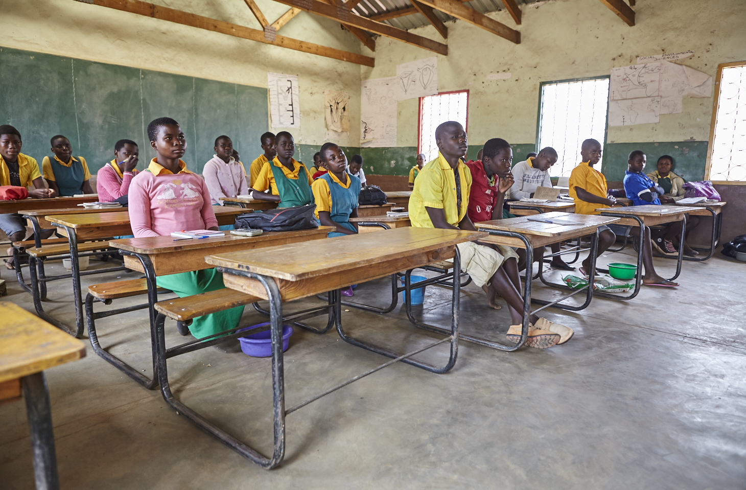 In de klas in Malawi