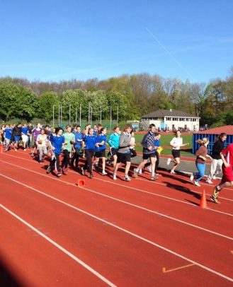 Sponsorloop op Emelwerda College