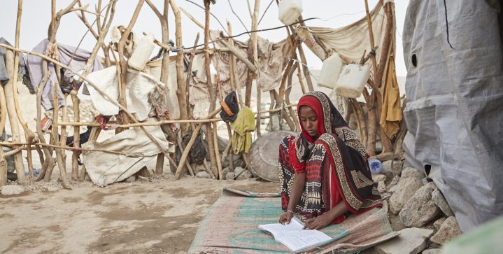 Campagne voor vluchtelingenkinderen in Ethiopië