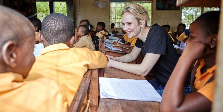 Bracha van Doesburgh in Ghana