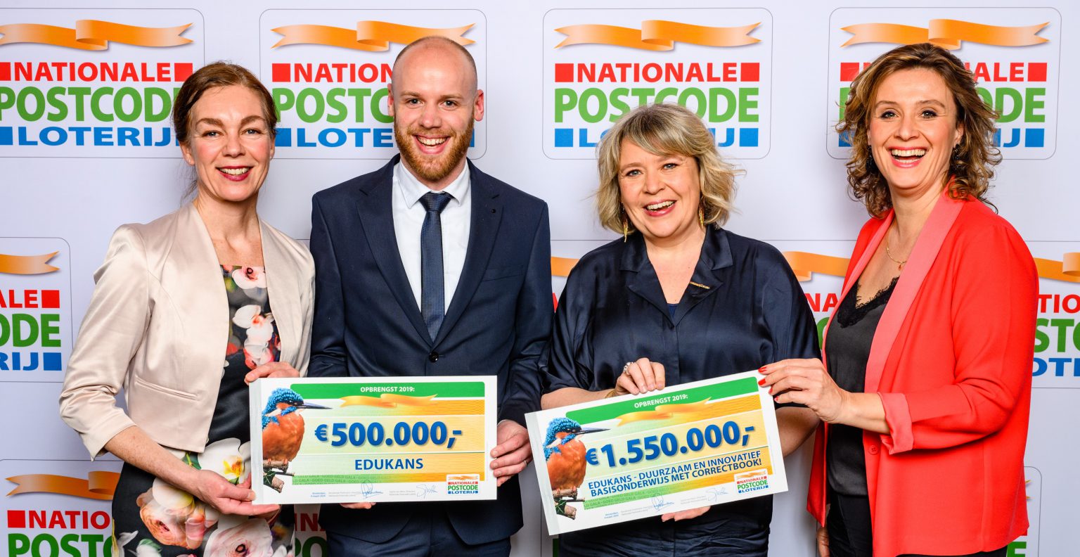 Nationale Postcode Loterij schenkt recordbedrag van € 376 miljoen Edukans
