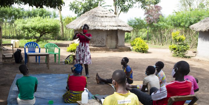 Leah (28 jaar) laat jonge boeren in Oeganda niet in de steek