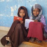 Droogte Ethiopie schoolkinderen Aysaita