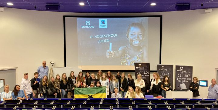 Hoe 120 studenten ruim € 17.000 voor Ghana ophaalden!