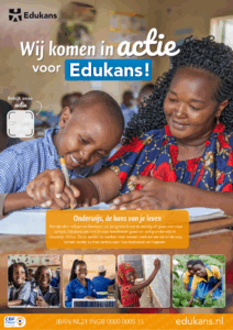 Edukans Actieposter NL met QR