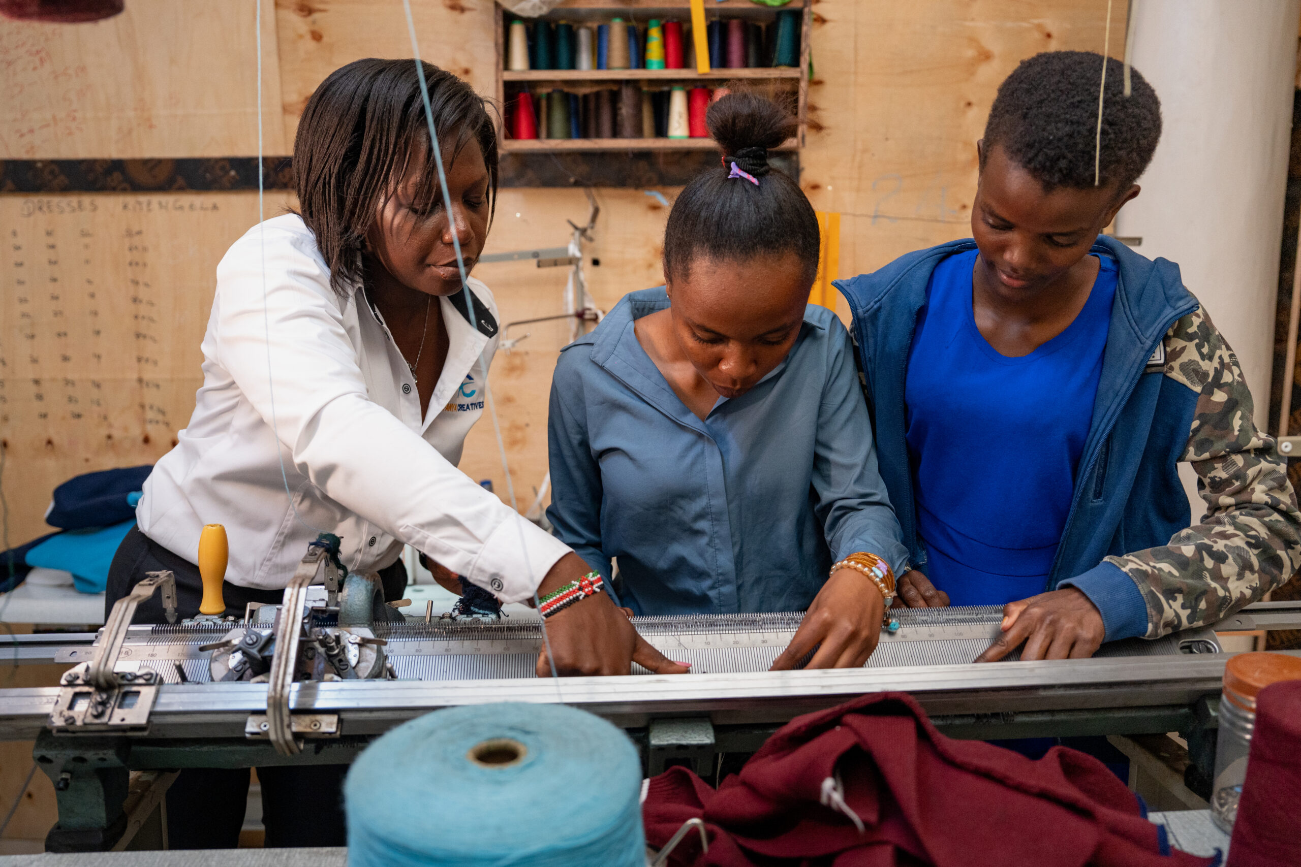 Edukans-2025-July-Kenya-Skills-Wear-the-Green-Future-youth-fashion-textile-Faith-business-owner-MSME-Kitengela (32) - students
