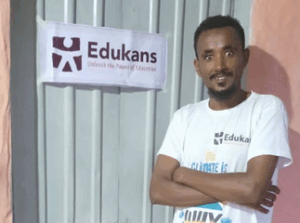 Leraar Mohammed school Ethiopië