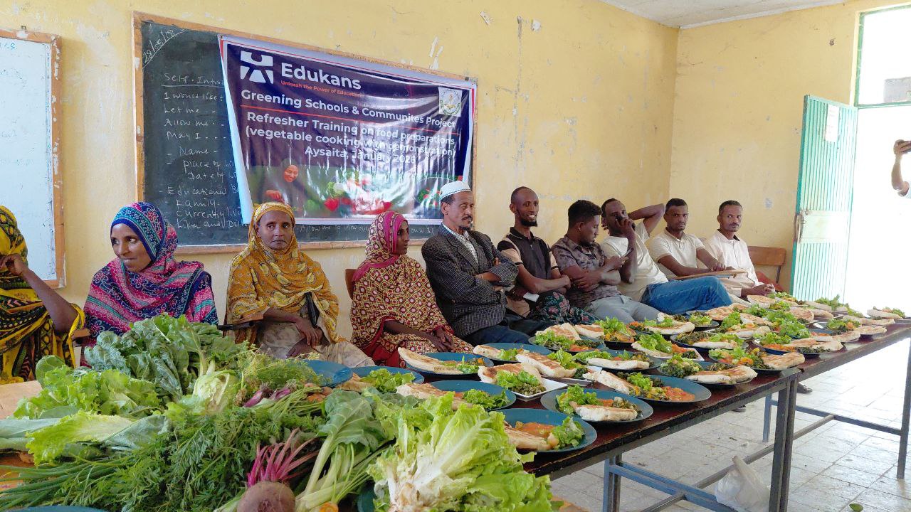 Edukans Ethiopia 2025 October Education-in-emergencies School greening Training 4